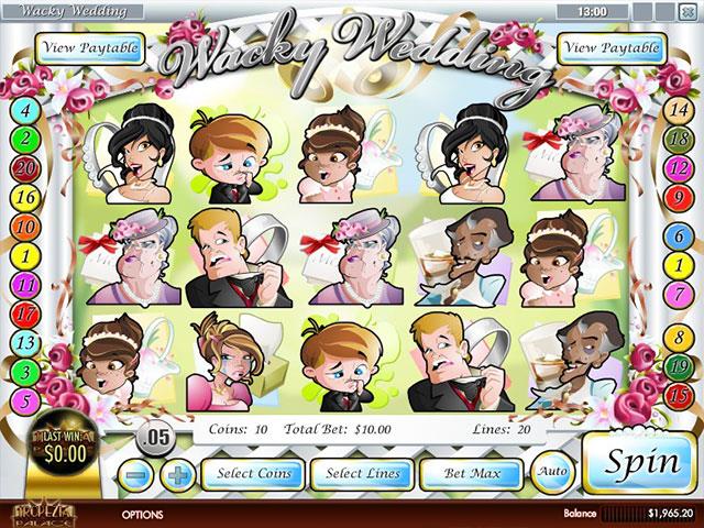 Norske Spilleautomater Wacky Wedding Rival   SS  - Himmelspill