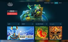 Casinoland kasino gjennomgang skjermbilde på  norskcasino1.com 2