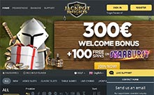 Jackpot Knights kasino gjennomgang skjermbilde på  norskcasino1.com 2