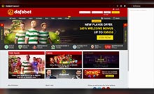 Dafabet kasino gjennomgang skjermbilde på  norskcasino1.com 2