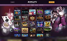 Bling City kasino gjennomgang skjermbilde på  norskcasino1.com 4