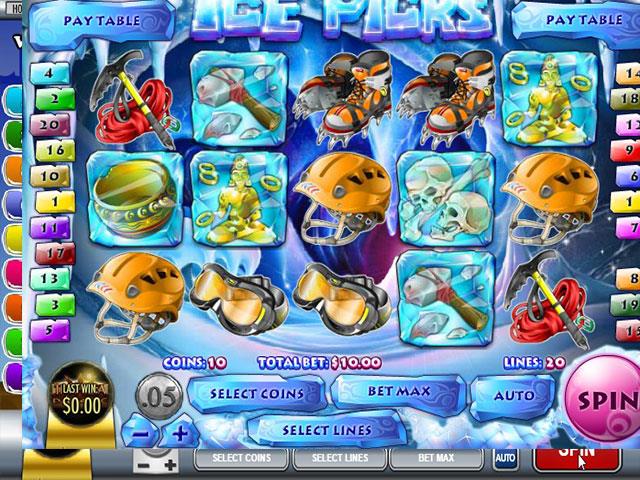 Norske Spilleautomater   Ice Picks Rival   SS  - Himmelspill