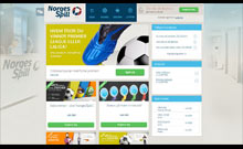 NorgesSpill kasino gjennomgang skjermbilde på  norskcasino1.com 2