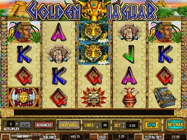 Norske spilleautomater Golden Jaguar, Cryptologic SS - Himmelspill