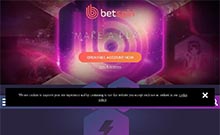 Betspin kasino gjennomgang skjermbilde på  norskcasino1.com 2