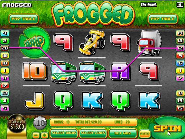 Norske Spilleautomater  Frogged Rival  SS  - Himmelspill