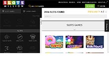 SlotsMillion kasino gjennomgang skjermbilde på  norskcasino1.com 1