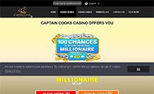 Captain Cooks kasino gjennomgang skjermbilde på  norskcasino1.com 2