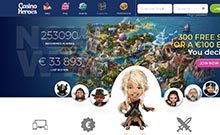 Heroes kasino gjennomgang skjermbilde på  norskcasino1.com 3