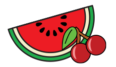 frukt spilleautomater på Himmelspill