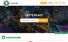 Sir Jackpot kasino gjennomgang skjermbilde på  norskcasino1.com 1