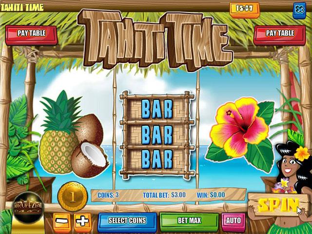 Norske Spilleautomater  Tahiti TimeRival  SS  - Himmelspill