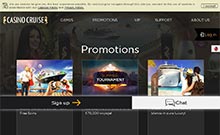 Cruise kasino gjennomgang skjermbilde på  norskcasino1.com 4