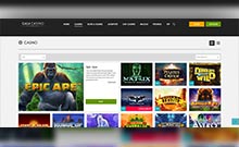 Gala kasino gjennomgang skjermbilde på  norskcasino1.com 4