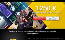 Action kasino gjennomgang skjermbilde på  norskcasino1.com 1