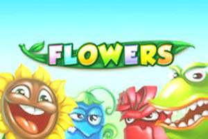 Flowers spilleautomater NetEnt  norskcasino1.com