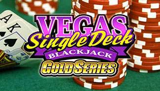 Vegas Single Deck Blackjack Gold Microgaming thumbnail